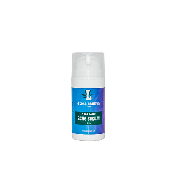 Loxa Beauty 1000mg CBD based Hyaluronic Acid Acne Serum - 100ml