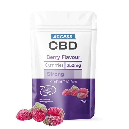 ACCESS CBD 250mg BERRY CBD GUMMIES