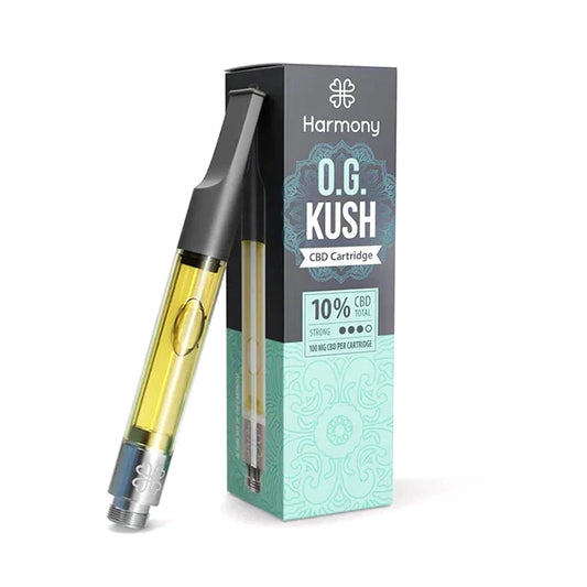 HARMONY CBD VAPE CARTRIDGES 1ml - CHOOSE FLAVOUR