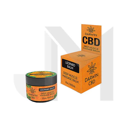 DARWIN CBD 500mg DEEP MUSCLE MASSAGE BALMS - 10ml