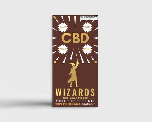 WIZARDS CBD MILK CHOCOLATE - 50mg CBD