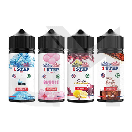 1 STEP CBD - 4000mg CBD E-LIQUID 100ml