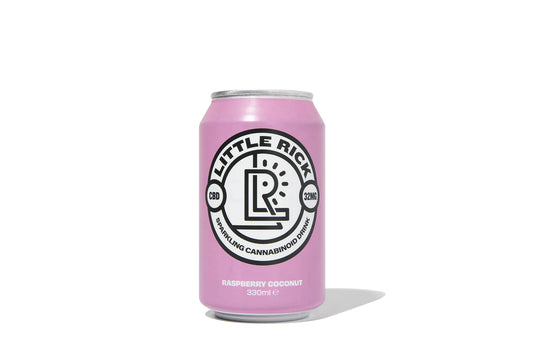 LITTLE RICK CBD DRINK - RASPBERRY COCONUT (32mg CBD, 1.2mg CBC, 6mg CBG)