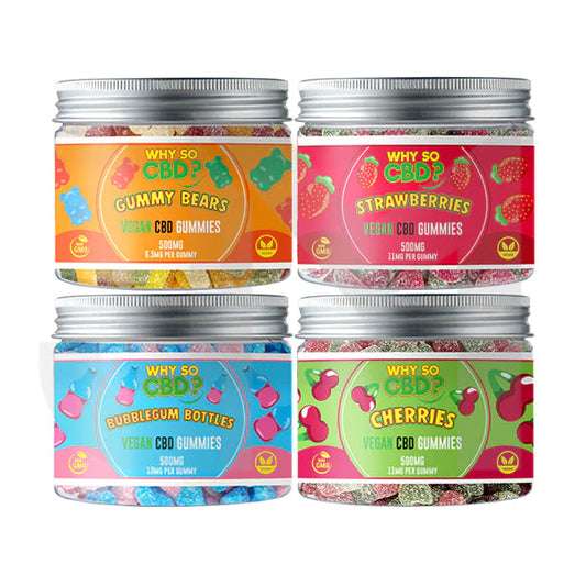 WHY SO CBD - 500mg CBD VEGAN GUMMIES