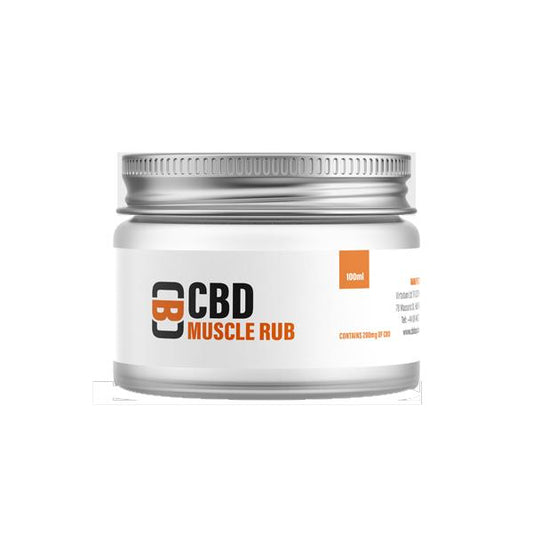 CBD ASYLUM 1000mg CBD MUSCLE RUB BALM 100ml