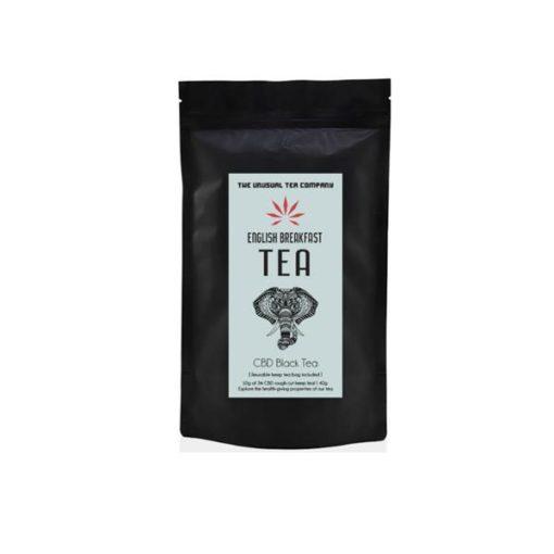 THE UNUSUAL TEA COMPANY - 3% CBD HEMP TEA - ENGLISH BREAKFAST 40g