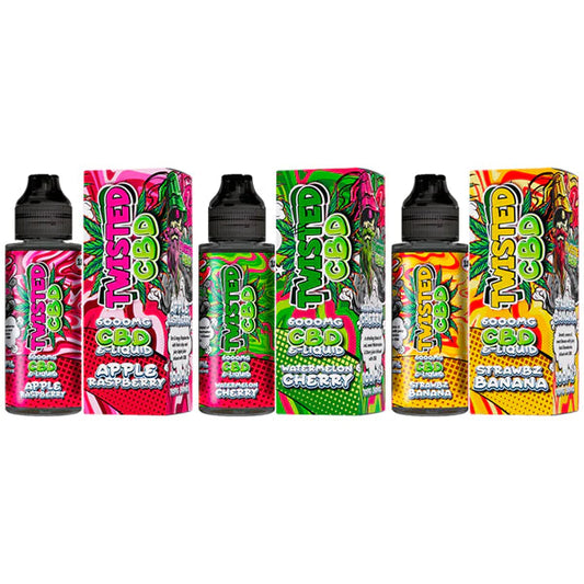 TWISTED CBD - 6000mg CBD E-LIQUIDS 100ml