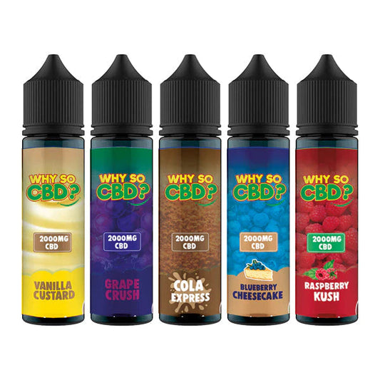 WHY SO CBD - 2000mg CBD E-LIQUID 50ml