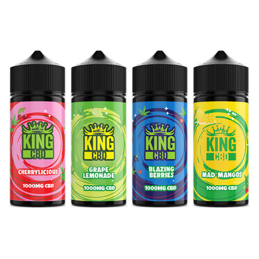 KING CBD 1000mg CBD E-liquid 100ml