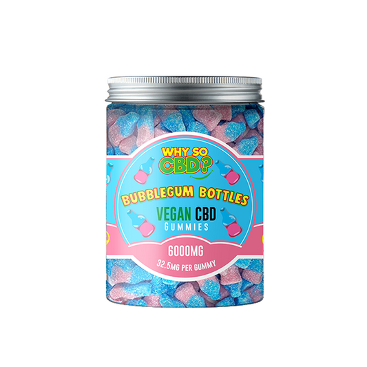 WHY SO CBD - 6000mg CBD VEGAN GUMMIES