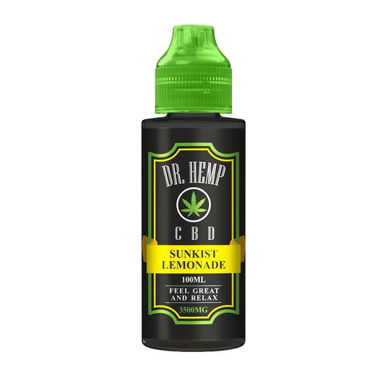 DR HEMP CBD 3500mg CBD E-LIQUIDS - CHOOSE FLAVOUR