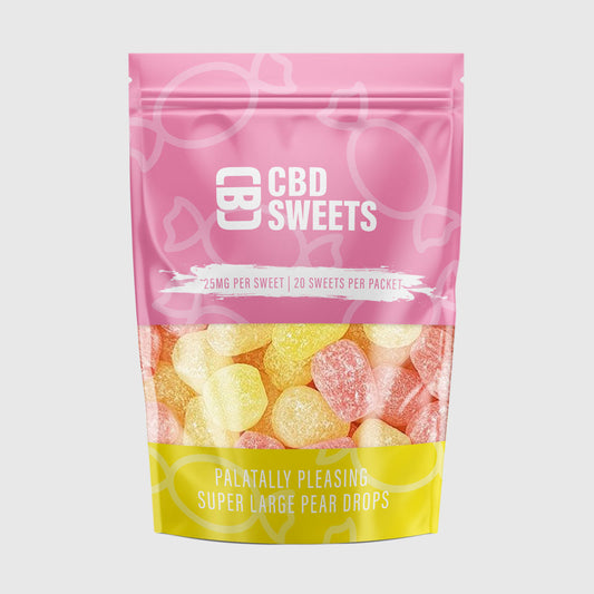 CBD ASYLUM 500mg PEAR DROPS SWEETS