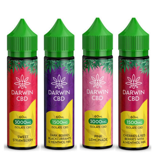 DARWIN CBD - 3000mg CBD E-LIQUIDS 50ml